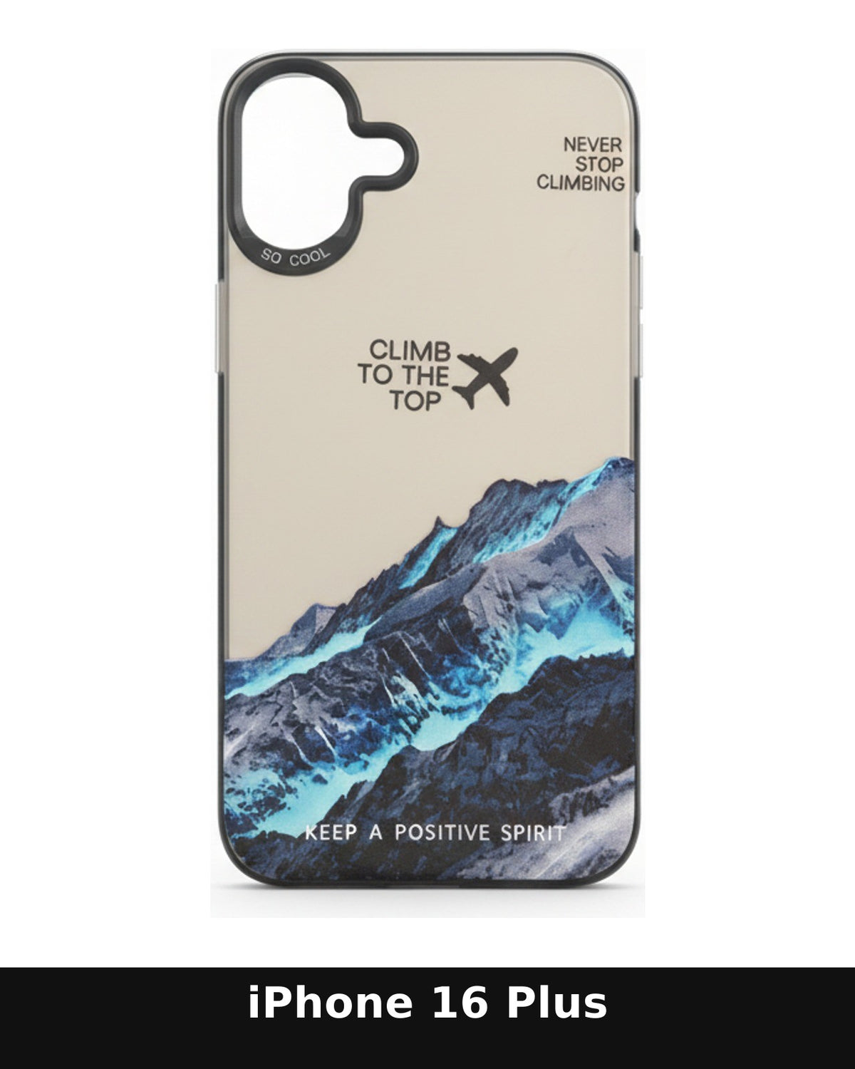 iPhone 16 Plus Scenic Mountain Design Case