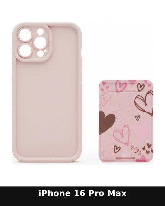 iPhone 16 Pro Max Pink Silicone Case