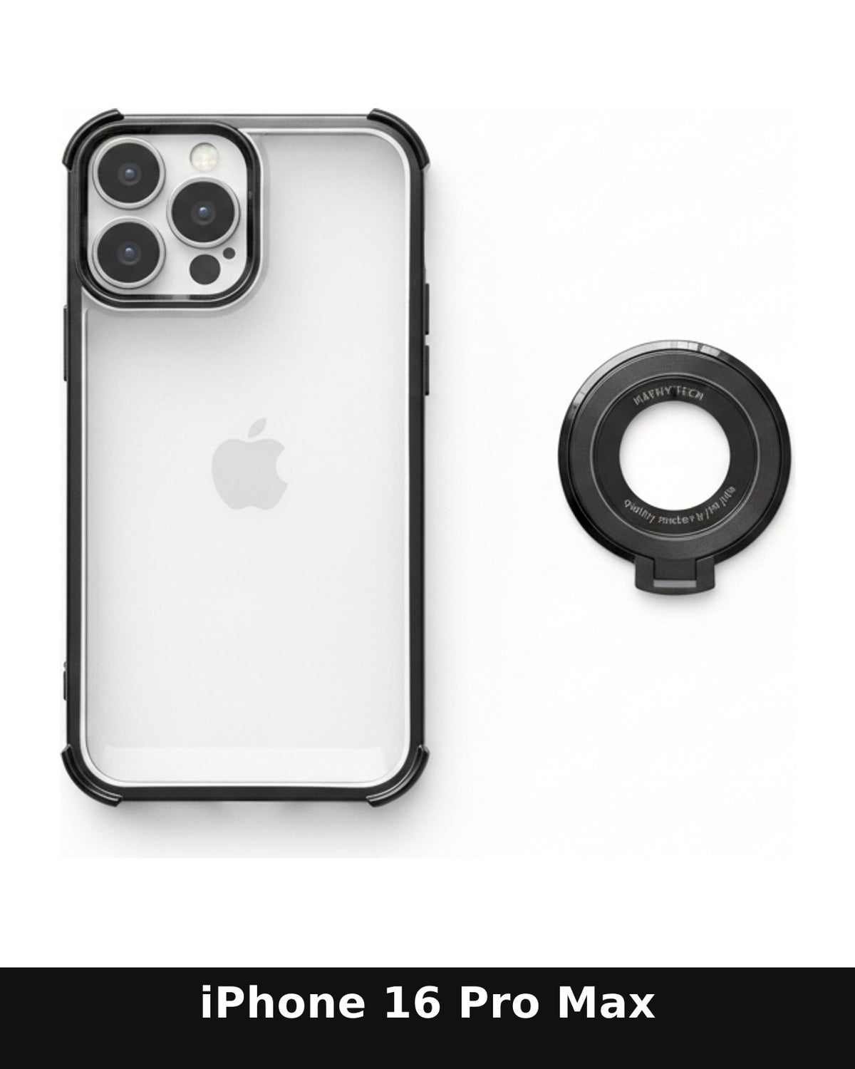 iPhone 16 Pro Max Clear Protective Case