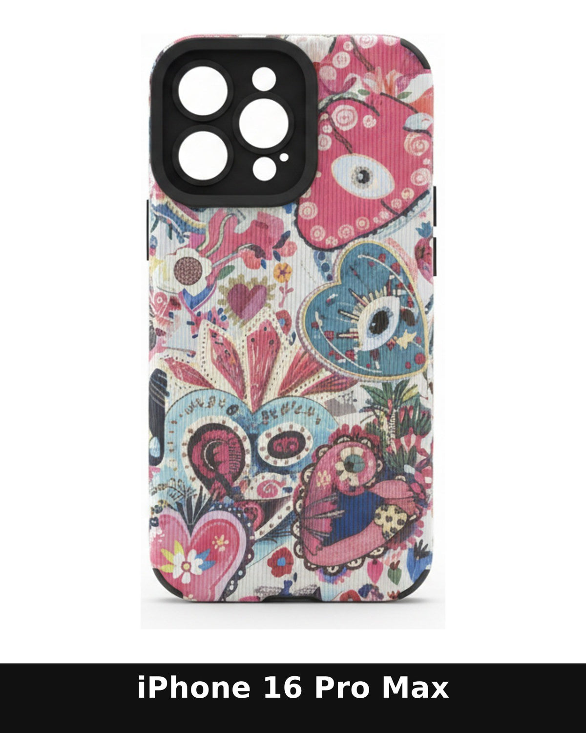 iPhone 16 Pro Max Colorful Patterned Case