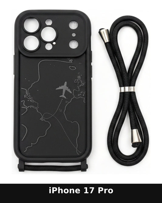 iPhone 17 Pro Black Strap Case