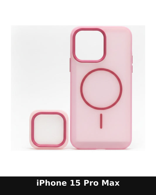iPhone 15 Pro Max Pink MagSafe Case