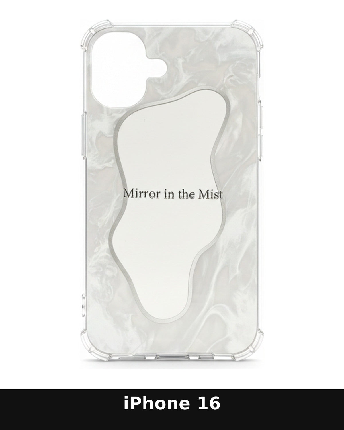 iPhone 16 Clear Swirl Mirror Case