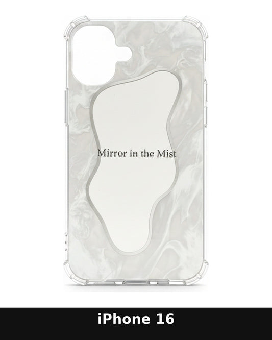 iPhone 16 Clear Swirl Mirror Case